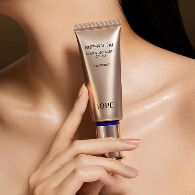 [IOPE] Crème Super Vital Cou et Décolleté 40ml beige