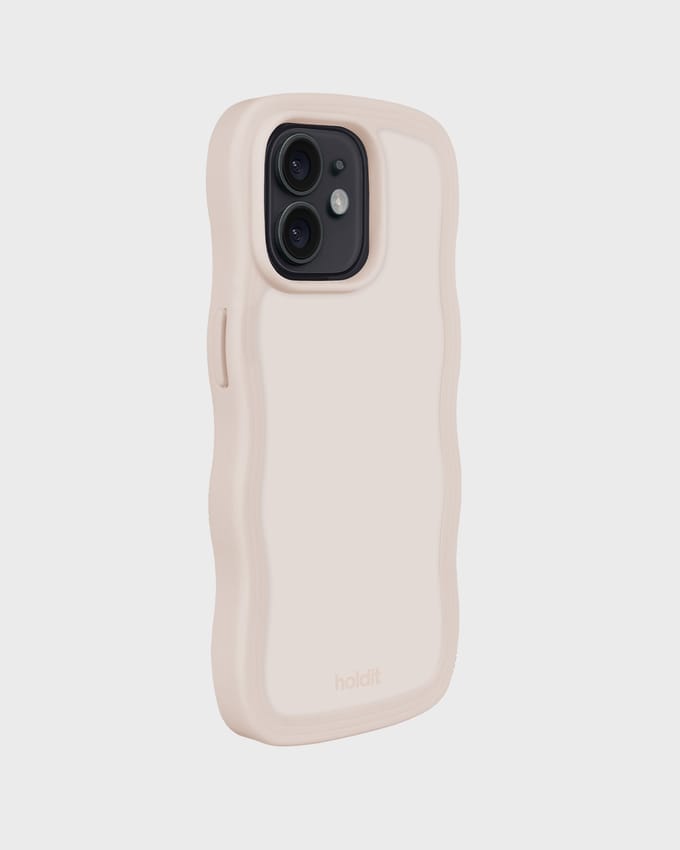 Phone Case Wavy Light Beige iPhone 12