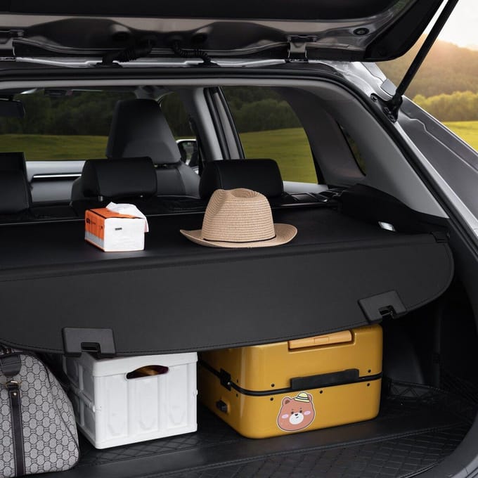 Intrekbare Bagageafdekking voor Mazda CX-5 2017-2024 Verbeterde Achterklep Afdekking
