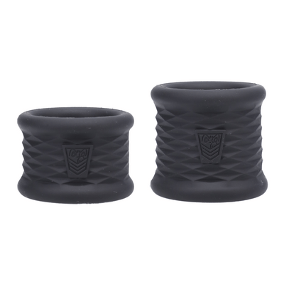 Doc Johnson Stretch Flex Trainers penisverlenger - Zwart