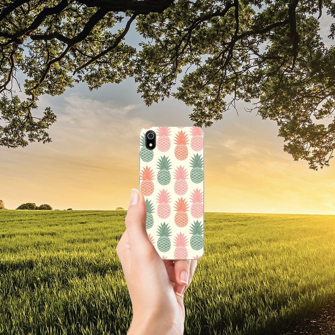 Xiaomi Redmi 7A Siliconen Case Ananas