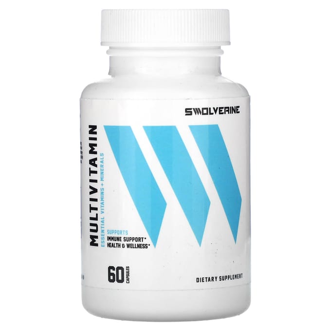 Swolverine, multivitamine, 60 capsules