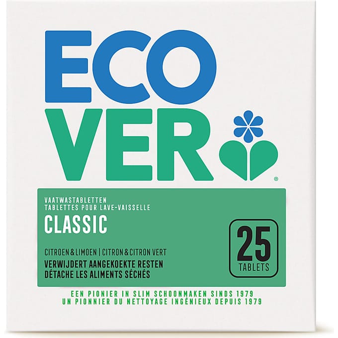 Ecover Vaatwastabletten Classic - 25 Tabletten
