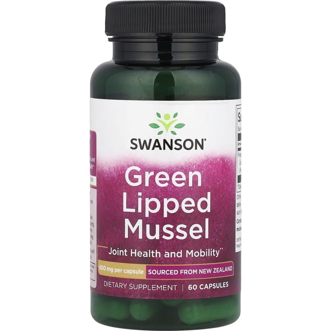 Groenlipmossel, 500 mg, 60 capsules