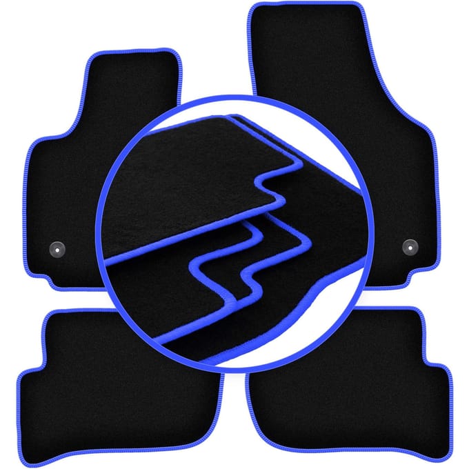 CARLUX-BLUE automatten voor: Seat Toledo III minivan (2004-2012)