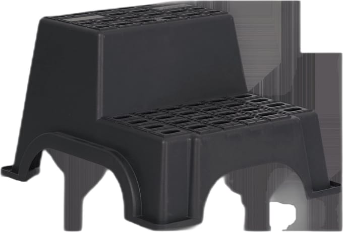 Milenco MGI Double Step Opstap - Zwart