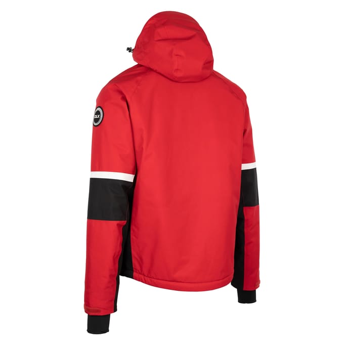 Trespass Heren Mackle DLX Ski jas (Rood)