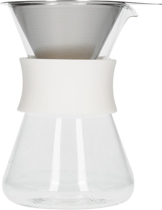 Hario - Glass Coffee Maker - White
