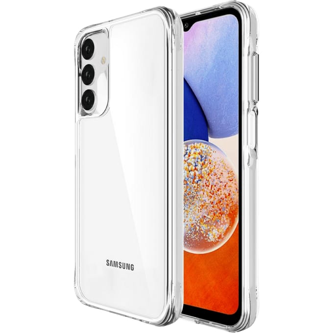 CaseBody Samsung A15 Dual Layer Anti-Shock Hoesje Transparant