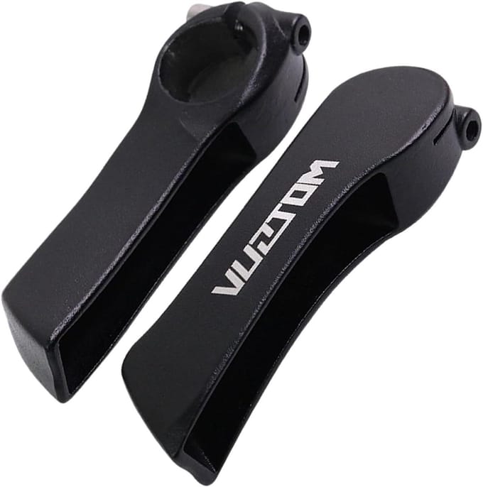 Fietsstuur Grepen - Handvatten Set - Comfortabel Fietsen - Verstelbare Hoek - Universele Diameter - Zwart
