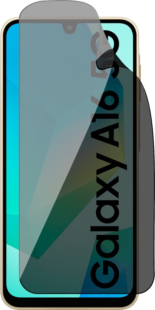 Privacy Screenprotector geschikt voor Samsung Galaxy A16 - 1x FlexGuard Screen Protector
