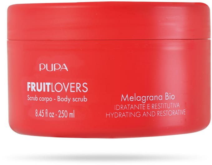 Pupa Fruit Lovers Body Scrub 004 Pomegranate Organic 250ml