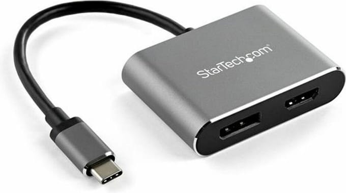 Adapter USB C naar HDMI/DisplayPort Startech CDP2DPHD 4K Ultra HD