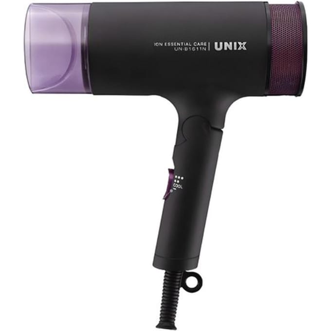 Sèche-cheveux UNIX ION 1700W black