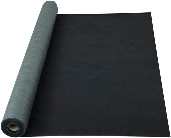 Waterdicht en ademend afdekzeil 150 cm x 25 m - scheurvast en schimmelwerend