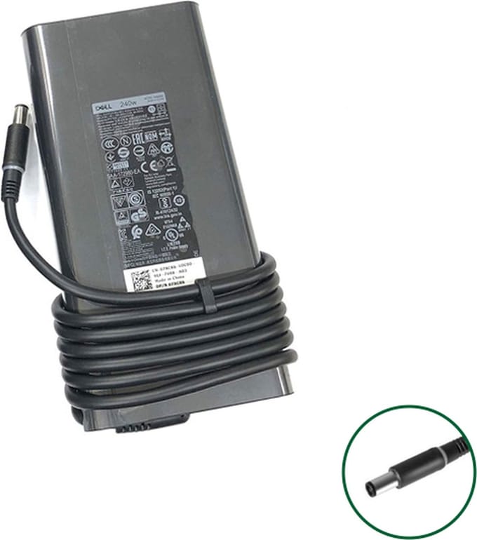 Dell AC adapter 90W 19,5V 4.62A 7.4x5.0mm