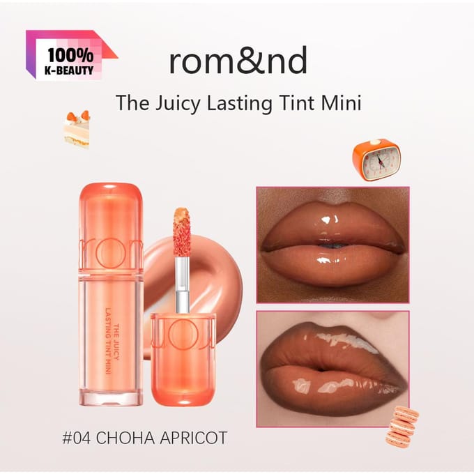 Rom&nd Romand THE JUICY LASTING TINT MINI 1g/0.04oz (13 kleuren)