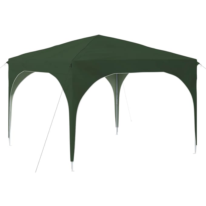 vidaXL - Pop-up - Feesttent - 290 - x - 290 - x - 245 - cm - Groen