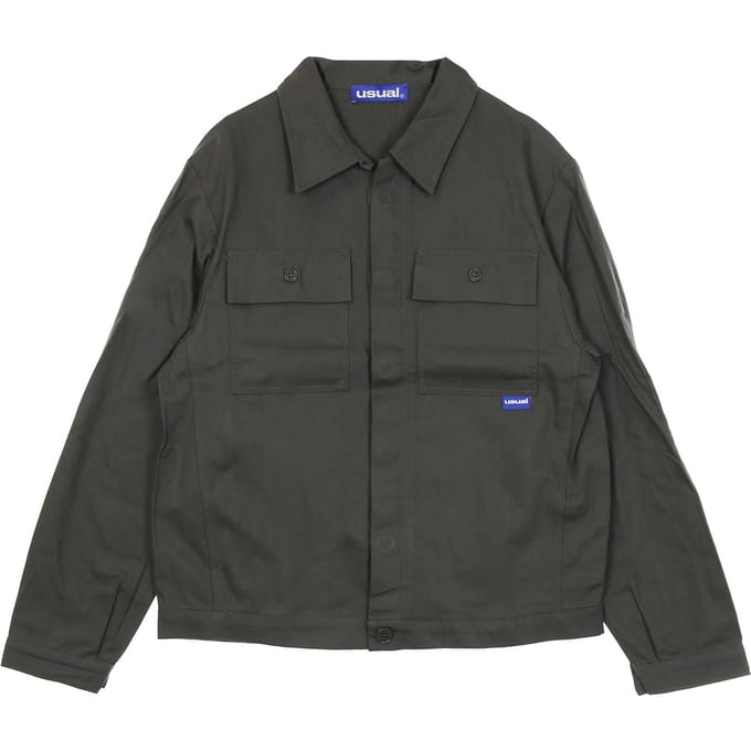 No Thanks Heren Workwear Jas Antraciet