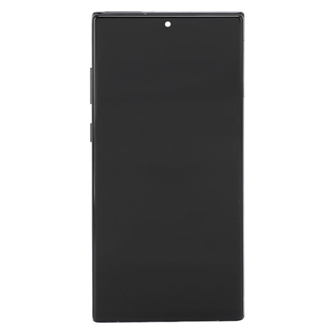 Schermvervanging voor Galaxy Note 10 Plus TFT LCD Display Telefoon Touchscreen Digitizer Assemblage met Frame en Reparatie black