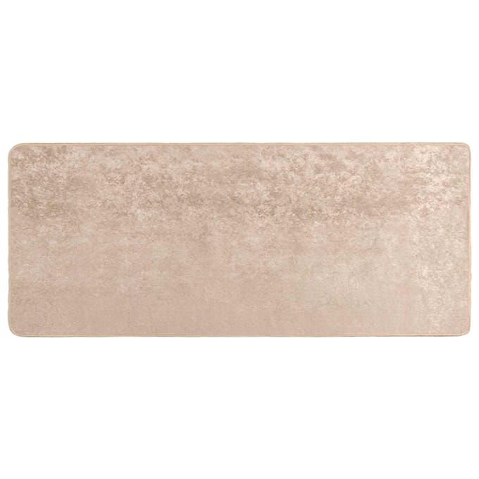 vidaXL - Tapijt - Runner - MARSA - Beige - 100 - x - 200 - cm - Polyester - en - PVC