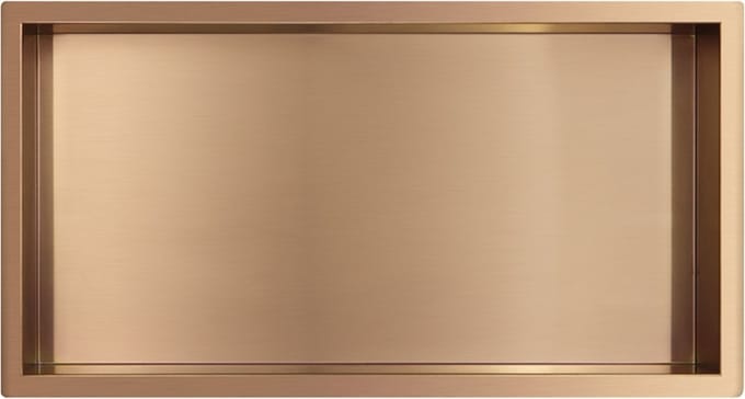 Copper RVS Inbouwnis 30x60x7cm - Inbouwnis badkamer en Douche