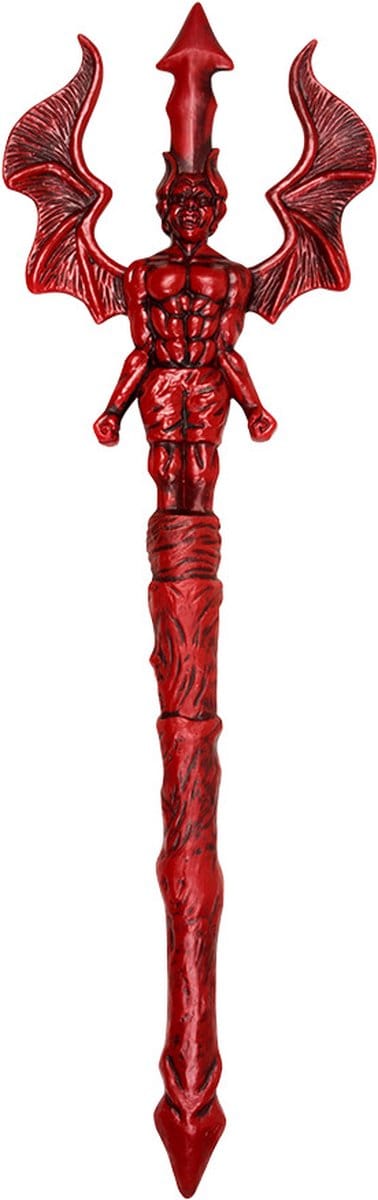 Boland - Duivelsvork deluxe - Drietand - Halloween accessoire decoratie - Horror - Carnaval - Themafeest