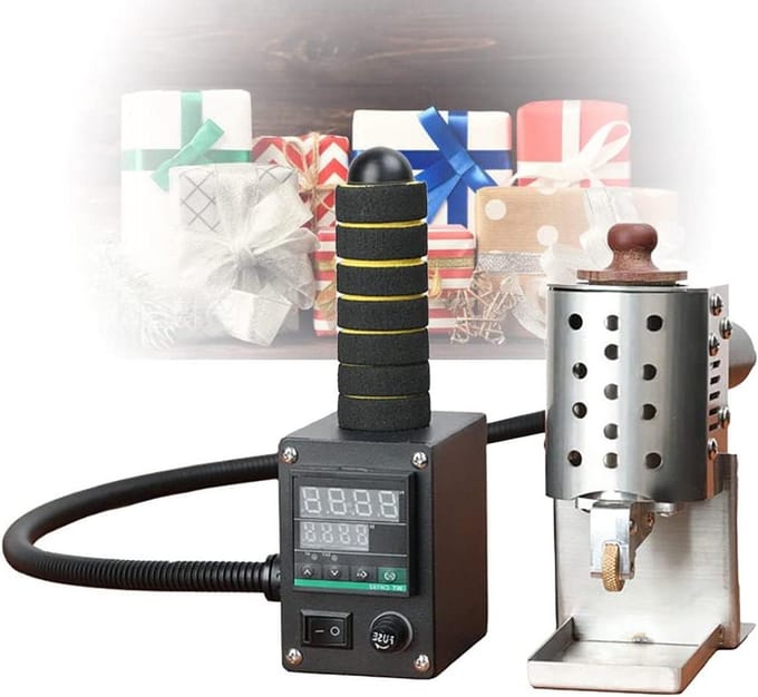 Lijmpistool - Sluitmachine - Zakken Sluiten - Intelligente Temperatuurregeling - 50 ml - Grijs