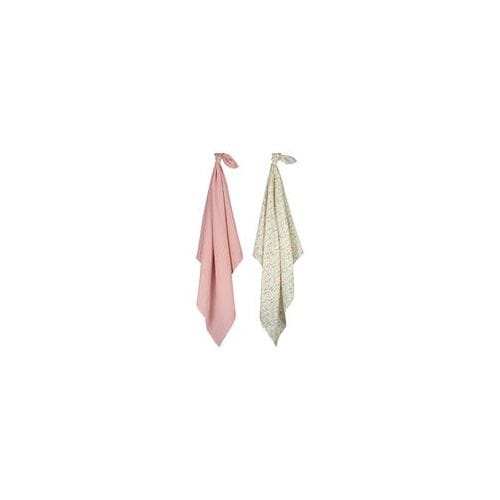 Prénatal hydrofiele multidoeken bloemen 2 stuks Pink dames