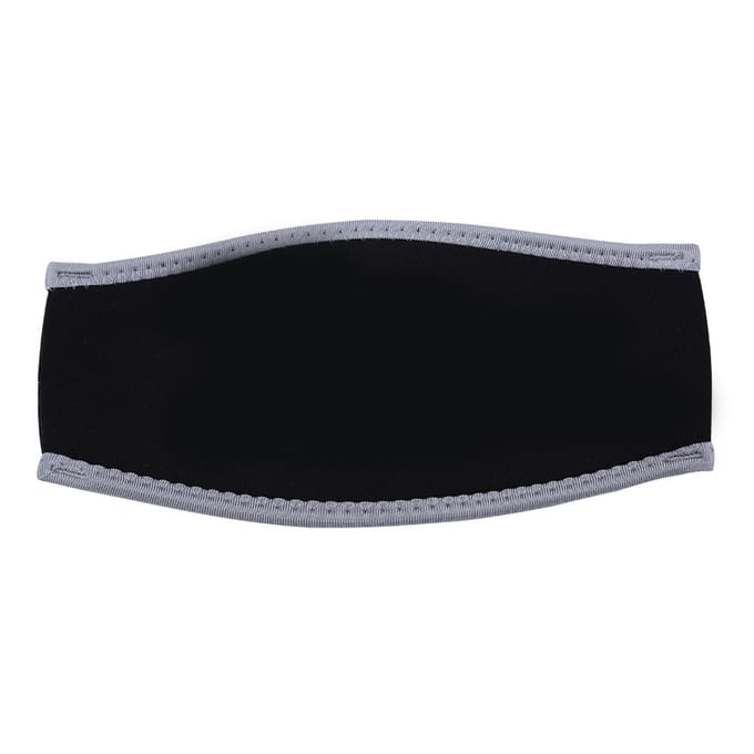 Duiken Scuba Haarband Snorkelen Rekbare Haarband (Zwart met zilver) gray
