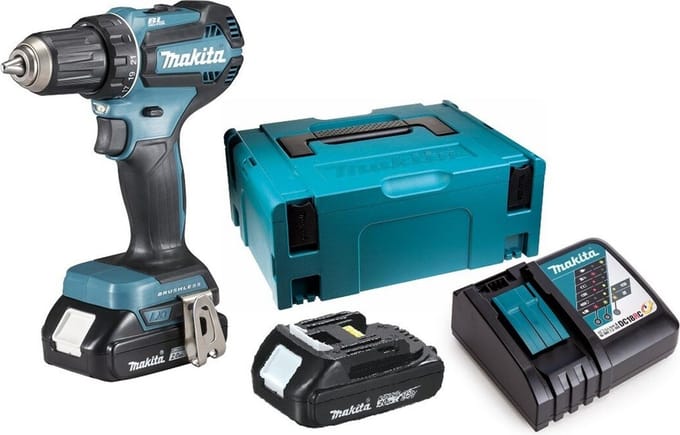 MAKITA DHP485RAJ KLOPBOOR- EN SCHROEFMACHINE 18V