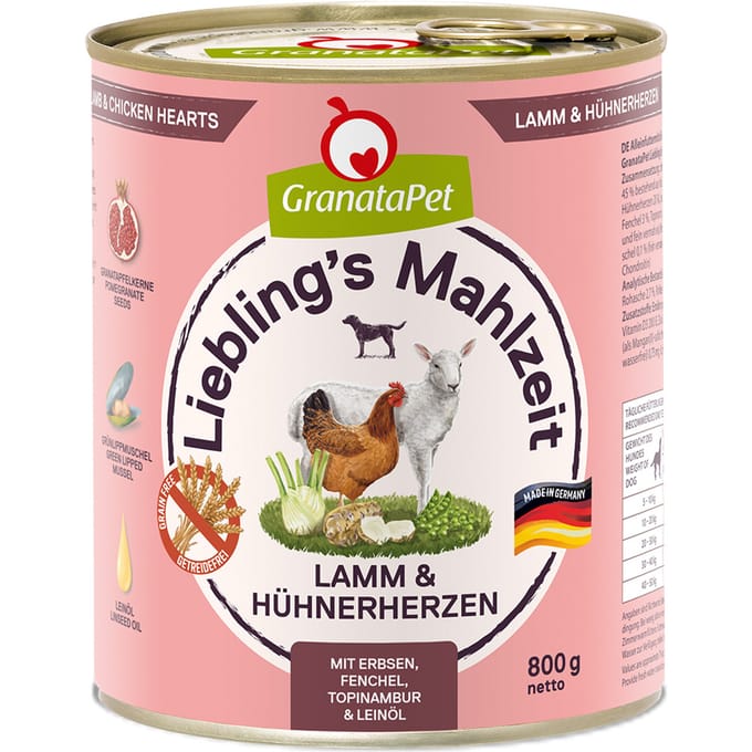 6 x 800 g GranataPet Lievelingsmaaltijd