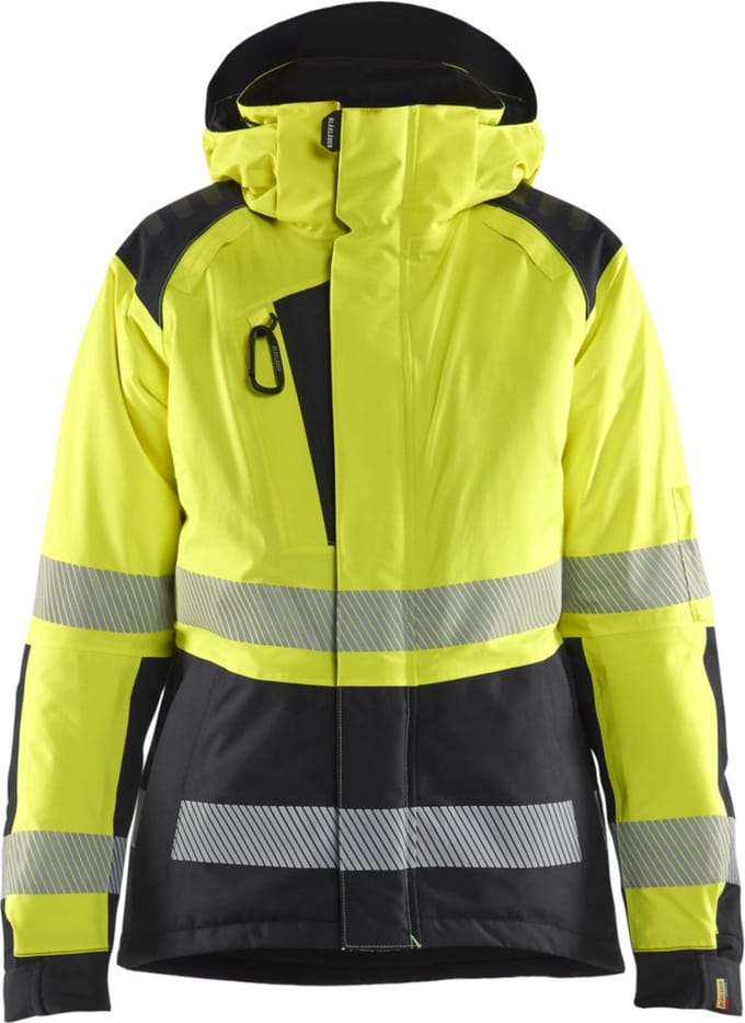 Blaklader 4456-1987 Dames Winterjas High Vis - High Vis Geel/Zwart - S