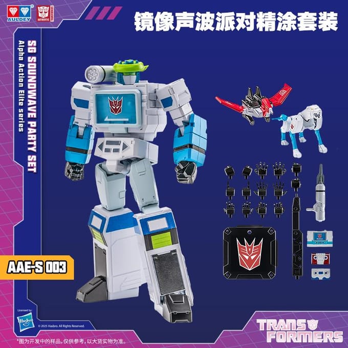 Transformatie Optimus Prime Kroning Starscream SG Soundwave Alpha Actie Elite Micro Spionnen Set Zoekers Elite Actiefiguren gray