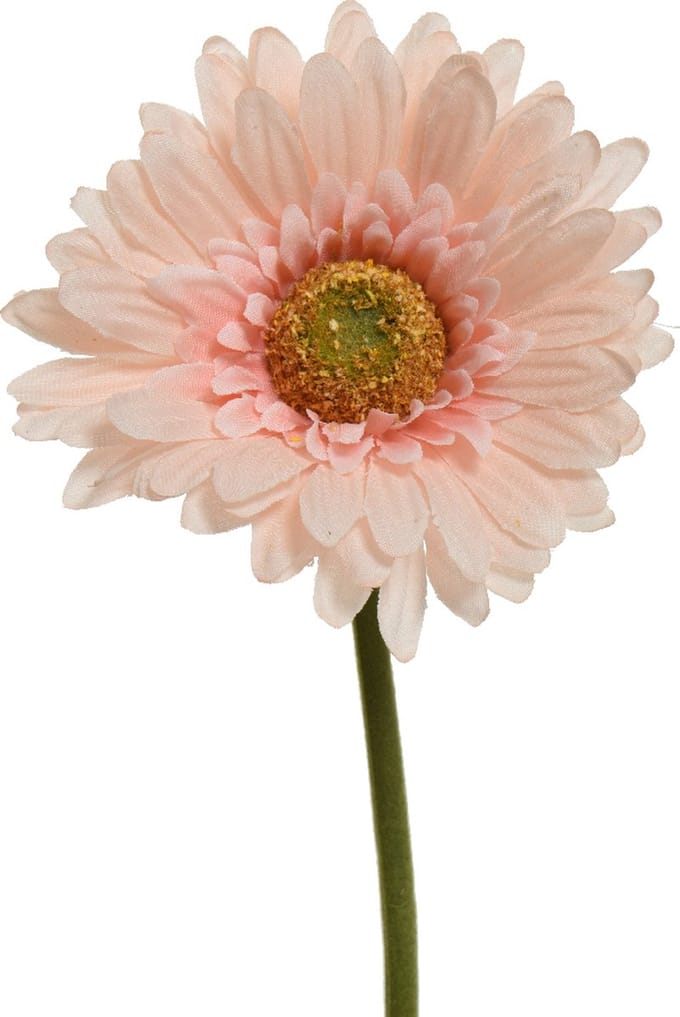 Decoris Kunstbloem Gerbera polyester dia10-H50cm