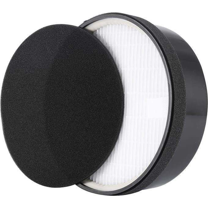 Luchtreiniger voor LEVOIT LV-H132 Vervanging HEPA Actief Koolstoffilter Gereedschap black