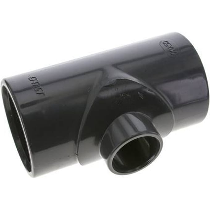 PVC Adapter T-stuk Lijmmof 90 tot 50mm