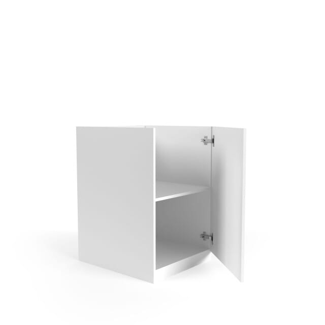 Wasophoogte® Keukenkast - Onderkast keuken - Module N3 - 700(D)*600(B)*910(H) mm - Wit