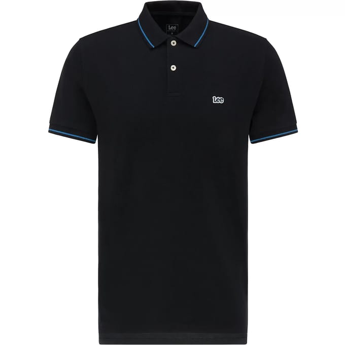 PIQUE POLO BLACK