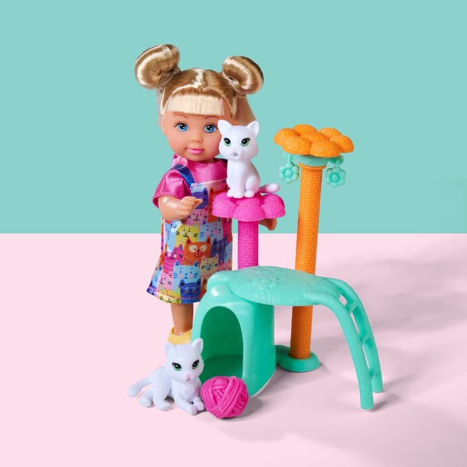 Simba - Pop Evi Love kat boom - 12cm - veel accessoires