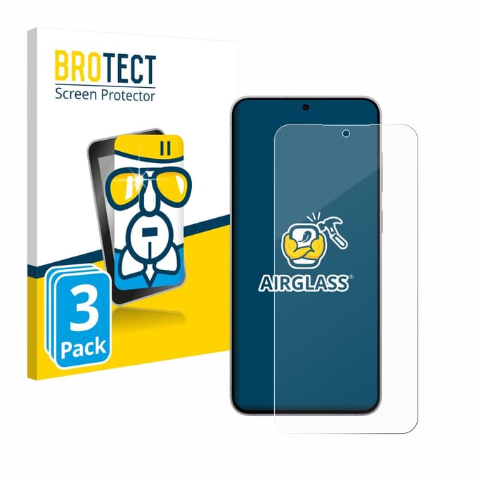 Screenprotector 3 Stuks voor Samsung Galaxy S25 FE Beschermglas transparant