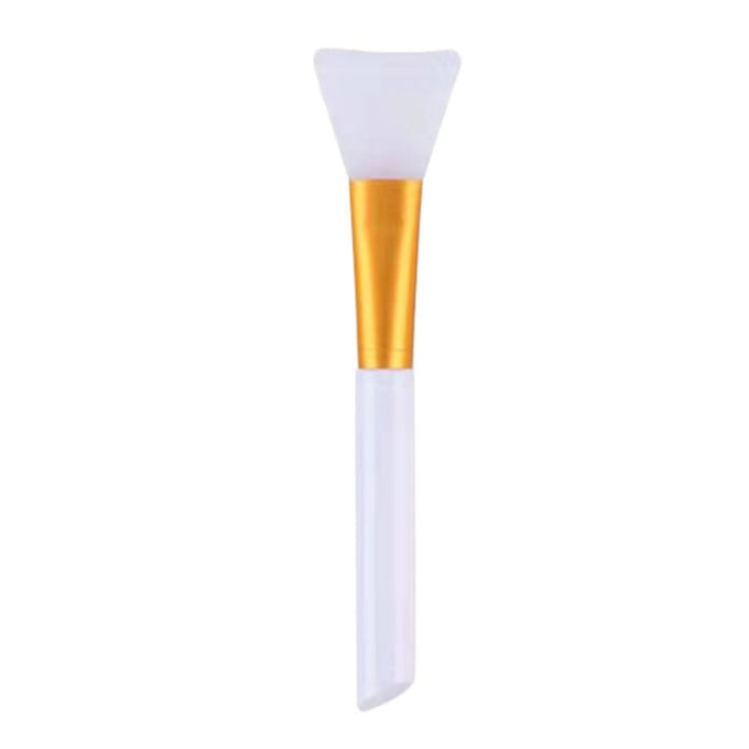 Pinceau de maquillage en silicone Pinceau de fond de teint pour masque facial blanc