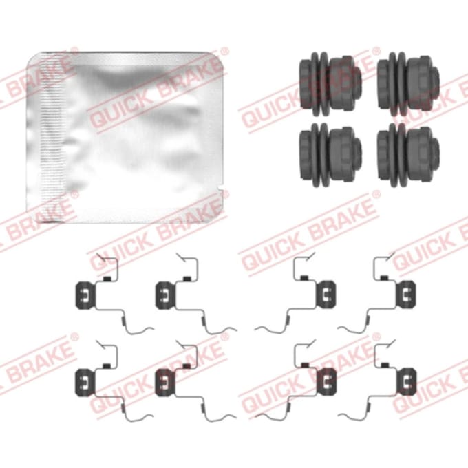 Toebehorenset, schijfremblok QUICK BRAKE 109-0156
