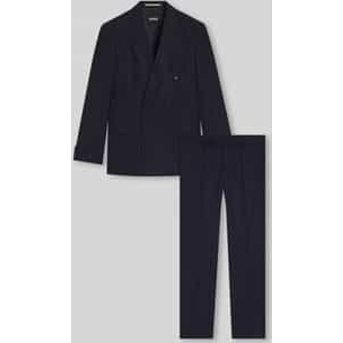 Slim fit pak van zuivere scheerwol, model 'H-HUGE'