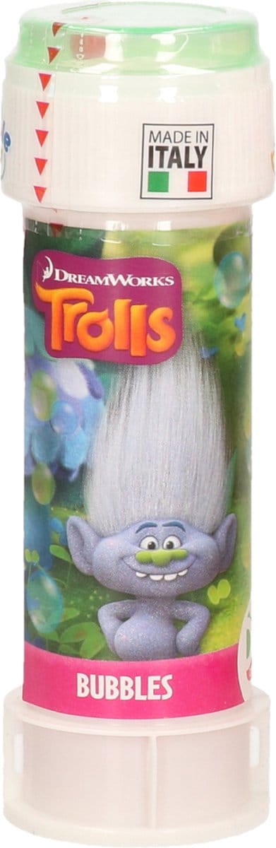 Bellenblaas - Trolls/trollen - 50 ml - voor kinderen - uitdeel cadeau/kinderfeestje