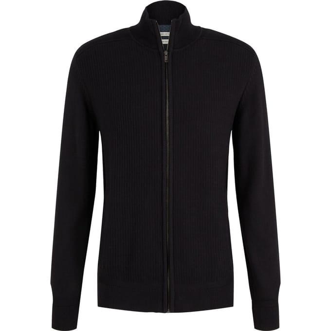 TOM TAILOR  - Maat XXXL - basic structured knit jacket Heren Vest
