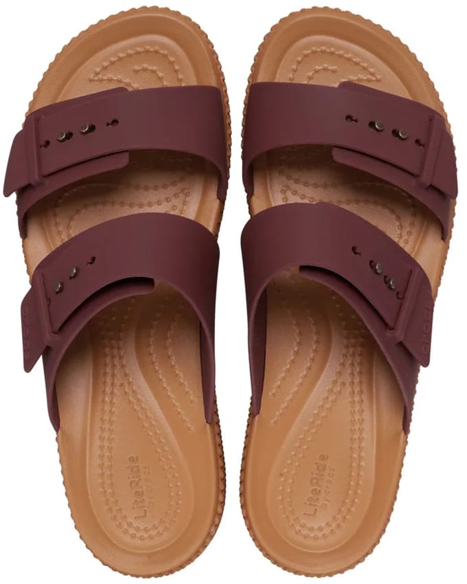 Crocs Brooklyn Woven Buckle Dark Clay Maat 42/43 US 11