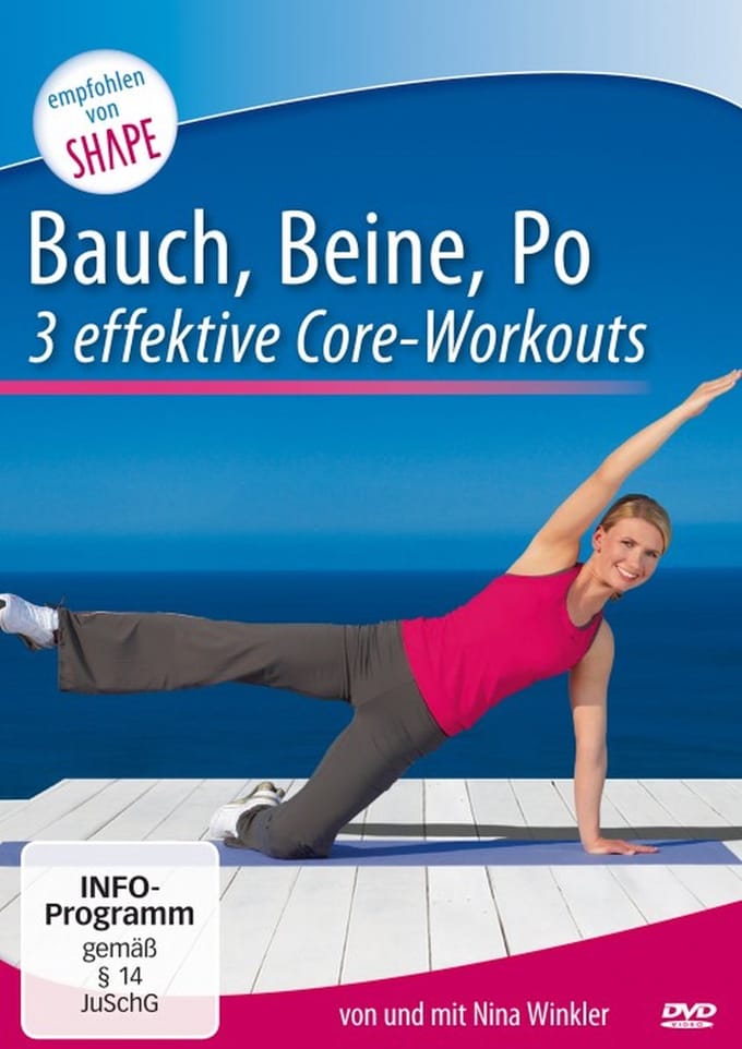 Bauch, Beine, Po - 3 intensive Core-Workouts/DVD