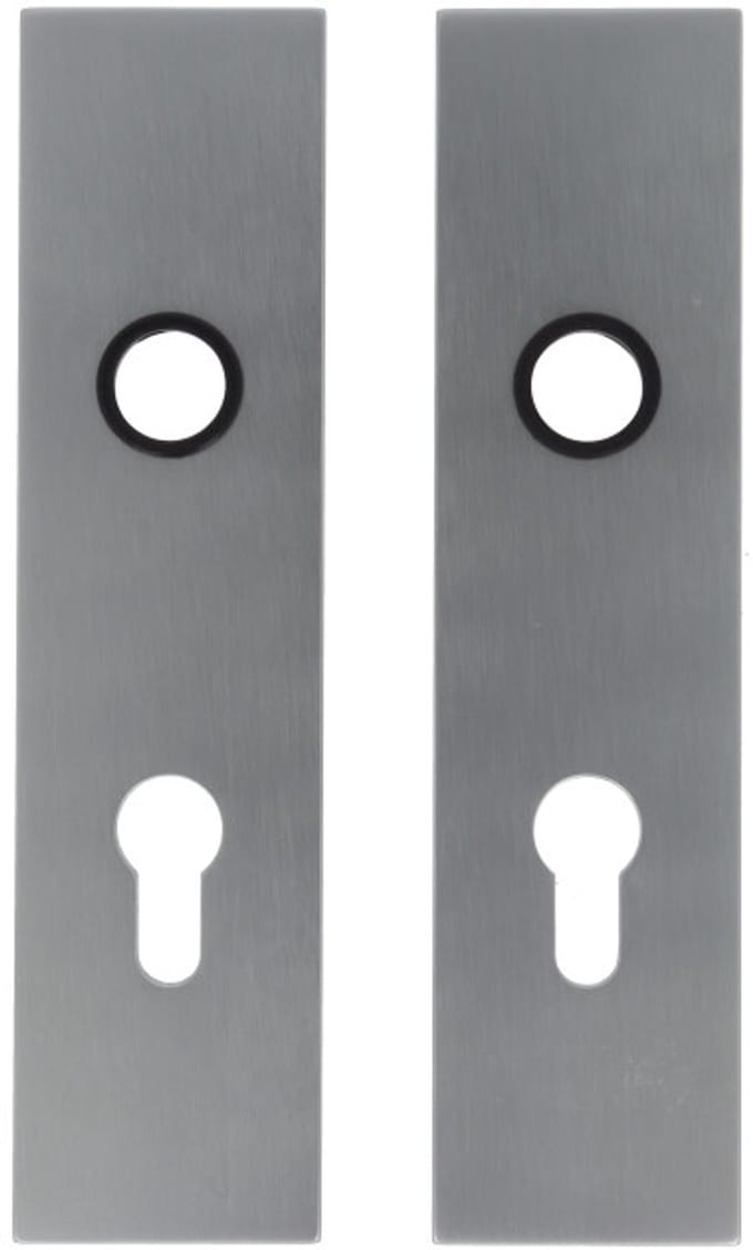 Binnendeurschild Alu. Invisible F1 Pc72