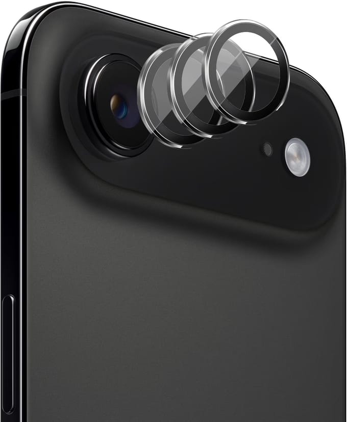 Camera Screenprotector geschikt voor iPhone 17 Air - 3x Volledig Dekkend Glas Screen Protector